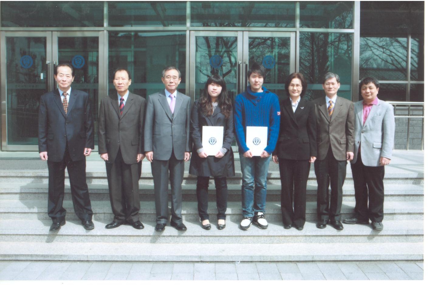 2010-1 장학금 수여식 사진